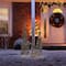 Glitzhome® Lighted Christmas Cone Tree Outdoor Décor Set